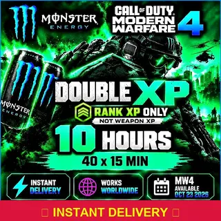 MW4 - 10 Hours Double XP Boost