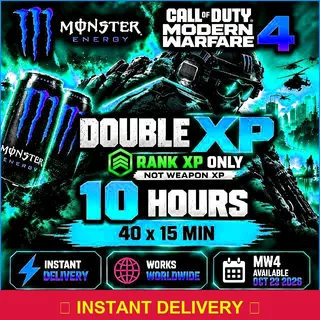 MW4 - 10 Hours Double XP Boost