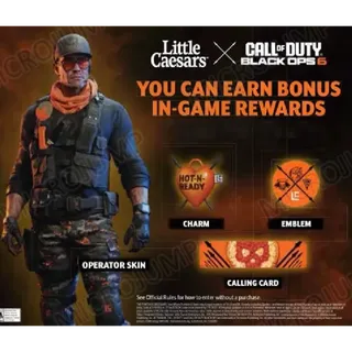 BO6 LITTLE CAESARS CODE