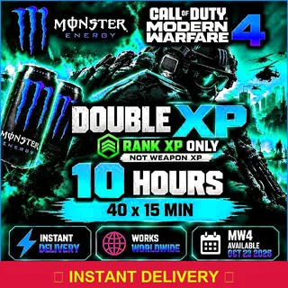 MW4 - 10 Hours Double XP Boost