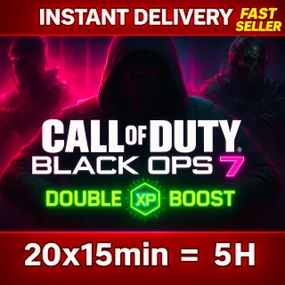 Call of Duty Black Ops 6 - 5 Hours Double XP Boost