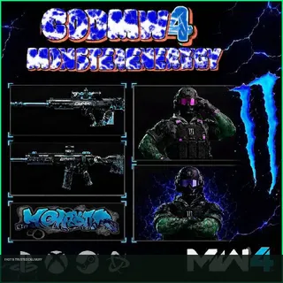 Call of Duty MW4 x Monster Energy Full Bundle