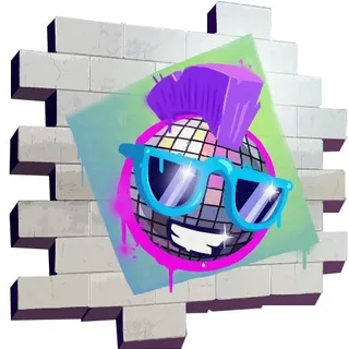 Fortnite Disco baller spray