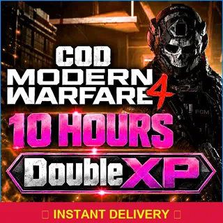 COD MODERN WARFARE 4 - 10 Hours Double XP⚡[ 𝐈𝐍𝐒𝐓𝐀𝐍𝐓 𝐃𝐄𝐋𝐈𝐕𝐄𝐑𝐘 ]