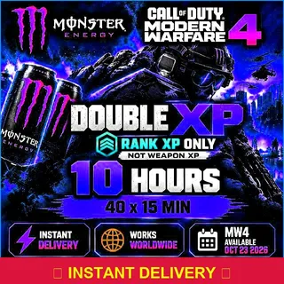 MW4 - 10 Hours Double XP Boost