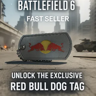 Battlefield 6 RED BULL Dog Tag code /KEY