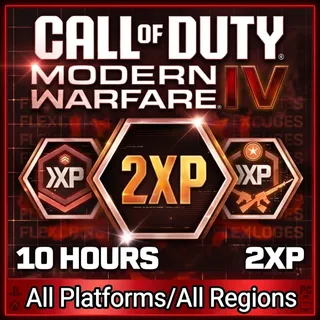 COD MW4 - 10 Hours Double XP Boost