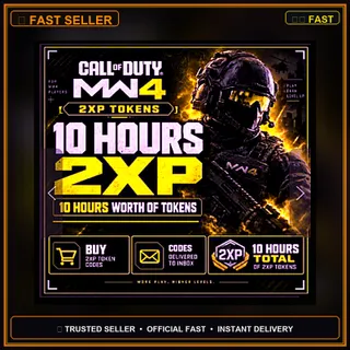 MW4 - 10 Hours Double XP Boost