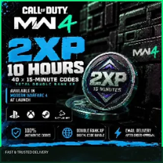 Modern Warfare 4 - 10 Hours Double XP