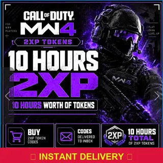 MW4 - 10 Hours Double XP Boost