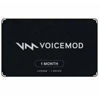 Voicemod PRO - 1 month