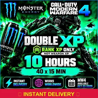 MW4 - 10 Hours Double XP Boost