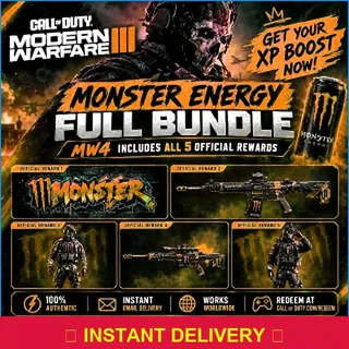 Call of Duty MW4 x Monster Energy Full Bundle