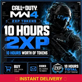 MW4 - 10 Hours Double XP Boost