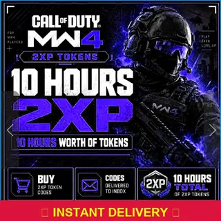 MW4 - 10 Hours Double XP Boost