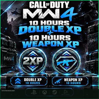 10 Hours Double XP + 10 Hours Weapon XP