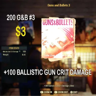 200 Guns And Bullet #3