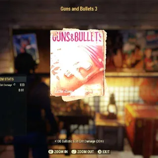 100 Guns And Bullet #3