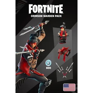 Fortnite: Crimson Warden Pack + 600 V-Bucks [Xbox Key] 🐉 [🇺🇸 United States] • Instant Code