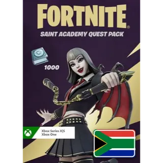 Fortnite: Saint Academy Quest Pack + 1,000 V-Bucks [Xbox Key] 🦇 [🇿🇦 South Africa] • Instant Code