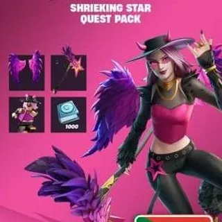Fortnite: Shrieking Star Quest Pack + 1,000 V-Bucks [Xbox Key] 🌟 [🇿🇦 South Africa] • Instant Code