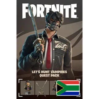 Fortnite: Let's Hunt Vampires Quest Pack + 1,500 V-Bucks [Xbox Key] 🦇 [🇿🇦 South Africa] • Instant Code