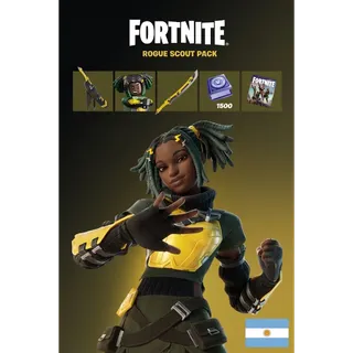 Fortnite: Rogue Scout Pack + 1,500 V-Bucks [Xbox Key] ⚡ [🇦🇷 Argentina] • Save the World Access