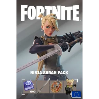 Fortnite: Ninja Sarah Pack + 1,500 V-Bucks [Xbox Key] ⚔️ [🇪🇺 Europe] • Instant Code