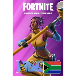 Fortnite: Graffiti Revolution Pack + 600 V-Bucks [Xbox Key] 🎨 [🇿🇦 South Africa] • Instant Code