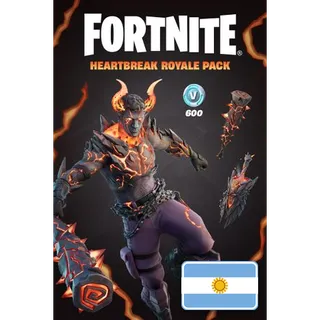 Fortnite: Heartbreak Royale Pack + 600 V-Bucks [Xbox Key] 🔥 [🇦🇷 Argentina] • Instant Code
