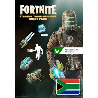 Fortnite: Strange Transmissions Quest Pack + 1,500 V-Bucks [Xbox Key] 🌌 [🇿🇦 South Africa] • Instant Code