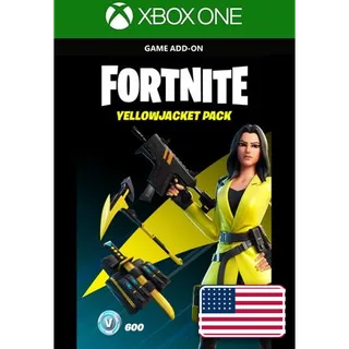 Fortnite: The Yellowjacket Pack + 600 V-Bucks [Xbox Key] 🐝 [🇺🇸 USA] • Instant Code