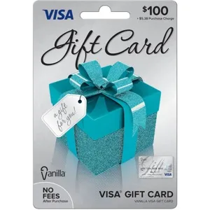 $100.00 Visa Gift Card (Online)