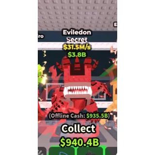 🔥Lowest Price 🔥 Eviledon $31.5M/s