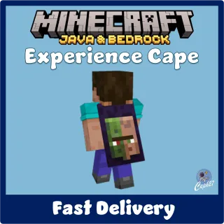 Minecraft - Experience Cape - Bedrock&Java - All Platforms