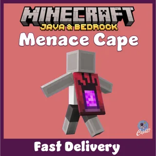 Minecraft - Menace Cape Code - Movie Promo - Bedrock&Java - All Platforms
