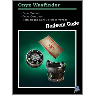 Sea of Thieves - Onyx Wayfinder Bundle - Onyx Bucket + Compass - Global Code