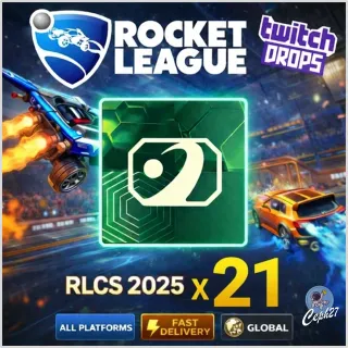 Rocket League Twitch Drops - 21 Items/Packs