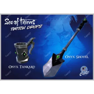 Sea of Thieves - Onyx Shovel + Tankard - Twitch Drops - AUTOMATIC DELIVERY!