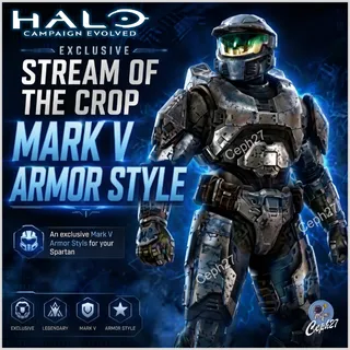 Halo Campaign Evolved - Stream of the Crop Skin - Twitch Drop - AUTOMATIC DELIVERY