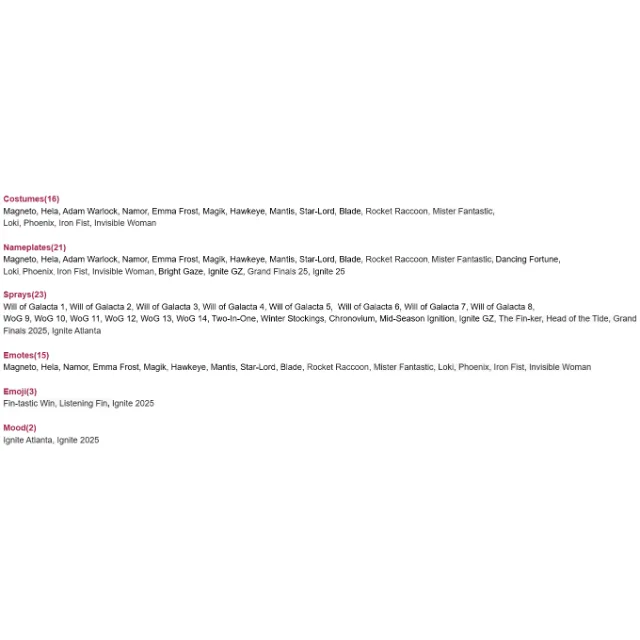 Marvel Rivals Twitch Drops - Magneto + Emma + Iron Fist - 16 Costume ...