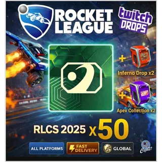 Rocket League Twitch Drops - 54 Items/Packs - AUTOMATIC DELIVERY
