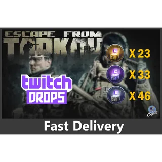 Escape from Tarkov Twitch Drops - 102/102 Chests - AUTOMATIC DELIVERY