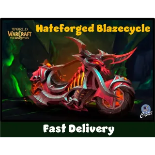 World of Warcraft - Hateforged Blazecycle Mount - Mountaindew Promo - Global Code