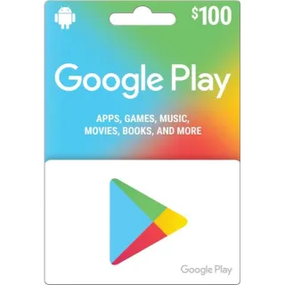 $100.00 Google Play