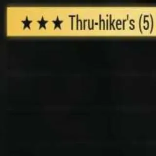 5 Thru-hiker's mods