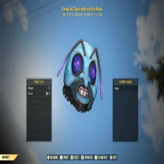 Fasnacht Glowing Honey Bee Mask