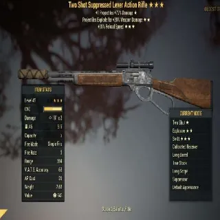 Tse15r Lever Action Rifle