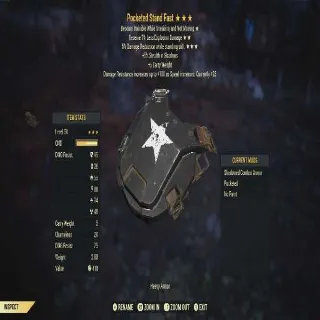 Pocketed Stand Fast (New)