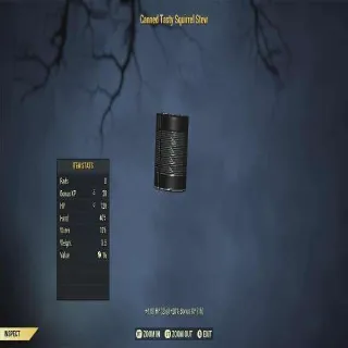 x25 Canned Tasty Squirrel Stew (+25% XP)